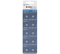 AGFA ALK LR62610 - Alimentation, pile bouton alcaline, LR626, lot de 10