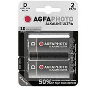 AgfaPhoto Lot de 2 Piles alcalines Ultra -D LR20 Mono