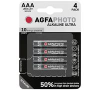 AgfaPhoto Piles alcalines Ultra LR03 (AAA) 1.5 V - 4 pièces