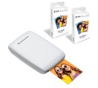 AgfaPhoto Mini P.2 - Pack Imprimante Portable Zink Photos Instantanées + Recharge pour 60 Photos supplémentaires - Impression sans Encre Facile, Rapide - Photo 75 x 50 mm - Smartphones et Tablettes