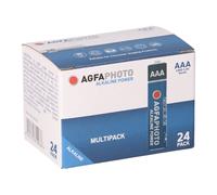 AgfaPhoto Pile alcaline Power -AAA LR03 Micro 24p. - Pile - Micro (AAA)