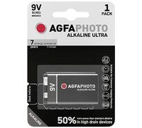AgfaPhoto Pile alcaline Ultra 6LR61 (9 V) E-Block - 1 pièce