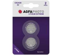 AgfaPhoto Pile bouton au lithium CR2430 B2