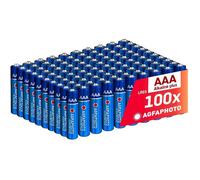 AgfaPhoto Piles AAA Alcaline PLUS LR03 (1,5V, Lot de 100) - Télécommandes, Jouets, Appareils