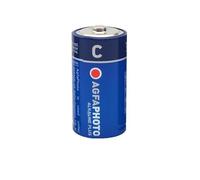 AgfaPhoto Piles Alcalines Plus C LR14 1.5V Lot de 12, Longue Durée De Vie, Idéales Appareils Ménagers Lampes Jouets et Plus, Performance Fiable, Conservation 7 Ans
