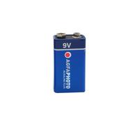 AgfaPhoto Piles alcalines 9V (6LR61) – Lot de 10, longue durée de vie, conservation 7 ans
