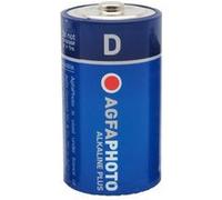 AgfaPhoto Piles Alcalines PLUS Mono D LR20 (1.5V, Lot de 12) - Longue Duree de Vie - Ideales pour Lampes, Radios, Jouets et Plus - Performance Fiable et Constante - Usage Domestique et Professionnel N