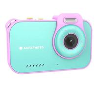 AgfaPhoto Realikids Cam 2 - Appareil Photo Enfant Étanche 12MP, Vidéo HD, Selfie, Filtres, Jeux, Batterie Longue Durée - Bleu.