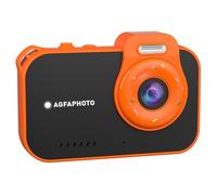 AgfaPhoto Realikids Cam Waterproof 2 - Appareil Photo Enfant Étanche 12MP, Vidéo HD, Mode Selfie, Filtres et Cadres, Jeux Intégrés, Batterie Lithium Noir