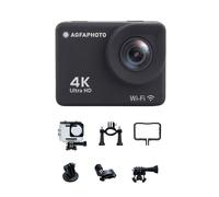 AgfaPhoto Caméra d'action AC9000BK 4K 170° Étanche 30m Noir WiFi