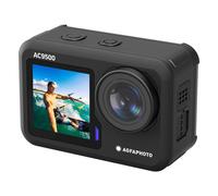 AGFA PHOTO AC9500 Caméra Sportive Waterproof - Vidéos 4K, Photos 16MP, Double Écran, Grand Angle 170°, WiFi - Noir - Neuf