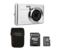 AGFAPHOTO Realishot DC5200 - Appareil Photo Numérique Compact, CMOS 21MP, Écran LCD 2,4 , Zoom Digital 8x, Vidéo HD 720p, Batterie Lithium, Cartes SD, Modes Scène