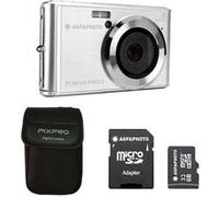 AGFAPHOTO Realishot DC5200 - Appareil Photo Numerique Compact, CMOS 21MP, Écran LCD 2,4" , Zoom Digital 8x, Video HD 720p, Batterie Lithium, Cartes SD, Modes Scene Silver