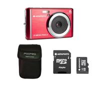 AGFAPHOTO Realishot DC5200 - Appareil Photo Numérique Compact, CMOS 21MP, Écran LCD 2,4 , Zoom Digital 8x, Vidéo HD 720p, Batterie Lithium, Cartes SD, Modes Scène