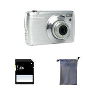 Agfaphoto realishot dc8200 argent + étui + carte sd 16 go