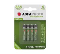 Piles AAA - 1.2V rechargeables HR03 AgfaPhoto - Lot de 4 - 131802756