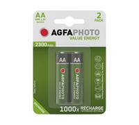 Piles Rechargeable AgfaPhoto NiMH-ACCU AA, HR6, 1.2V - 131802800