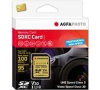 AgfaPhoto SDHC UHS I 32Go Professionnel Haute Vitesse U3 V30