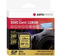 AgfaPhoto SDXC UHS II 128GB Professional High Speed U3 V90