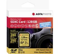 AgfaPhoto SDXC UHS II 128GB Professional High Speed U3 V90