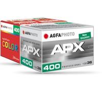 AgfaPhoto Set de Test 400 ASA (Color + Noir/Blanc) Petit Film en étui