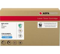 AgfaPhoto Toner APTHPCF361XE comme HP CF361X 508X cyan