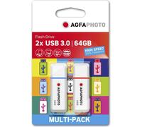 AgfaPhoto USB 3.2 Gen 1 64GB Color Mix MP2