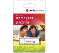 Cle USB 2.0 AgfaPhoto USB Flash Drive 2.0 8Go Argent