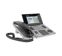 Agfeo Téléphone fixe ST 56 – Écran LCD – Argent