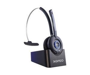 AGFEO DECT Headset IP - Micro-casque - sur-oreille - DECT - sans fil