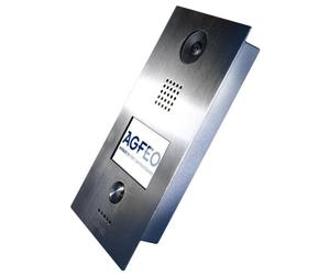 AGFEO IP-Video TFE 1 système vidéophone 3.5" Argent