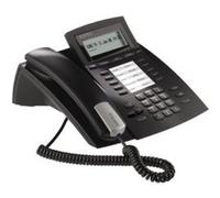 Agfeo system-téléphone st 22 ip noir - bewegliches 2-zeiliges display, 10 funktionstasten, 7 klingelmelodien, mains libres, laut Noir