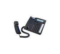 AGFEO T 18 - Téléphone filaire avec ID d'appelant - noir Noir G