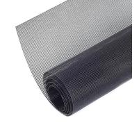 AggAuto 100x33cm Noir grille de course, Taille du trou de Circulaire de 1mm, grille en acier inoxydable, universels grille de radiateur de voiture