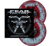 AGGRESSION CONTINUUM (RED & BLUE SWIRL W/ BLACK VINYL)