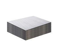 AggSound 13 pièces isolants coupés, 10mm 40×33cm auto adhésif Isolant d'automobile | auto tapis d'isolation acoustique/thermique (1,67㎡)