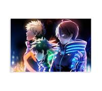AGHNZ My Hero Academia Poster sur toile sans cadre 30 x 45 cm