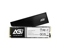AGI AI828 2 to M.2 PCIe Gen4x4 NVMe 2280 SSD, 3D NAND, HMB, Vitesse de Lecture jusqu'à 7400 Mo/s, Compatible avec Ordinateur Portable et Ordinateur de Bureau (PC)