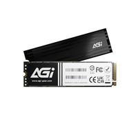 AGI AI838 2 to SSD M.2 PCIe Gen4x4 NVMe 2280 avec dissipateur Thermique, 3D NAND, HMB, Vitesse de Lecture jusqu'à 7400 Mo/s, Compatible avec PlayStation 5, Ordinateur Portable et de Bureau (PC)