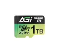 AGI TF138 1 to Carte Mémoire MicroSDXC UHS-I U3 V30 A2 avec Adaptateur