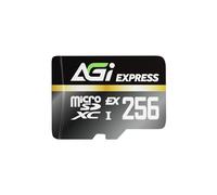 AGI TF338 256 Go Carte Mémoire MicroSD Express UHS-I U3 V30 pour Switch 2