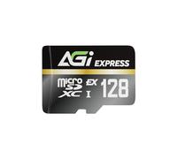 AGI TF338 Carte MicroSD Express 128 Go, et microSDXC, U3, V30, Vitesse de Lecture jusqu'à 800/500 Mo/s,pour Les appareils compatibles microSD Express comme la Switch 2