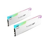 AGI UD858 32Go (2x16Go) RGB DDR5 UDIMM 6000MHz Blanc pour Intel XMP AMD Expo
