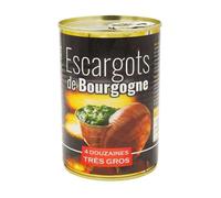 Agidra - Escargots très gros de Bourgogne - 4 douzaines - Boîte 400g