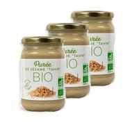 agidra - Lot 3x Purée de sésame Tahin BIO - Agidra - pot 280g
