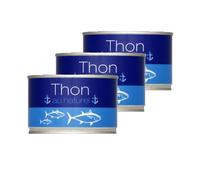 Agidra - Lot 3x Thon au naturel - Boîte 400g