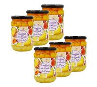 Agidra Lot 6x Cocktail De Fruits Au Sirop Léger - Pot 560