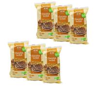 Agidra - Lot 6x Galettes de riz chocolat au lait BIO - paquet 100g