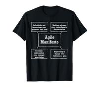 Agile Manifesto Cadeau Scrum Master Product Owner Agil T-Shirt