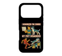 Agility Canin Parcours Conducteur Humour Chien Sportif Coque pour iPhone 17 Pro